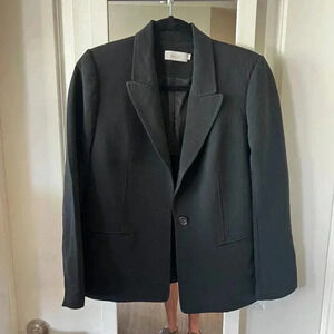 Women's ALC One Button Blazer Jacket Size 6 Color Black